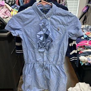 Girls polo Ralph Lauren size 10 dress